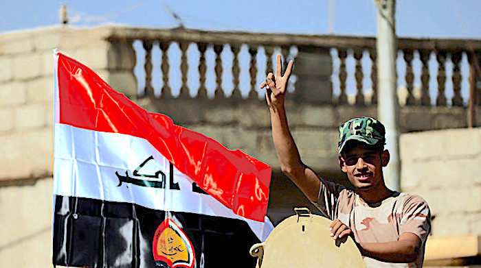 Click to enlarge PMF and flag