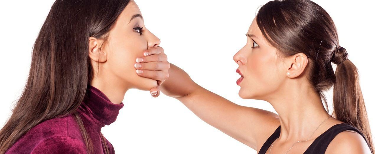 Click to enlarge women quiet argument