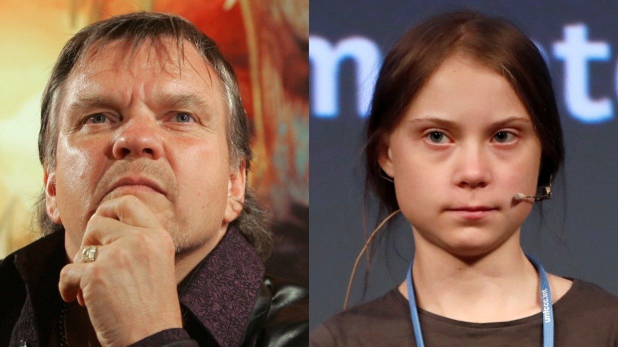 Meat Loaf, Greta Thunberg