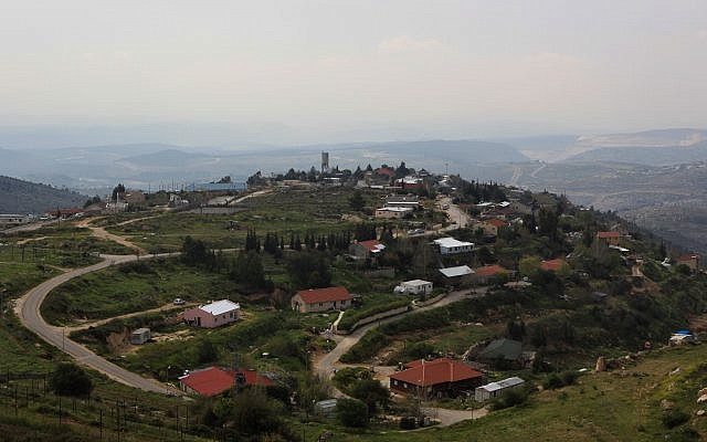 Click to enlarge West Bank settlement of Bat Ayin