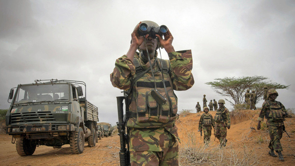 Kenyan soldier
