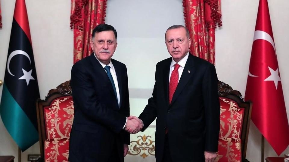 erdogan serraj libya