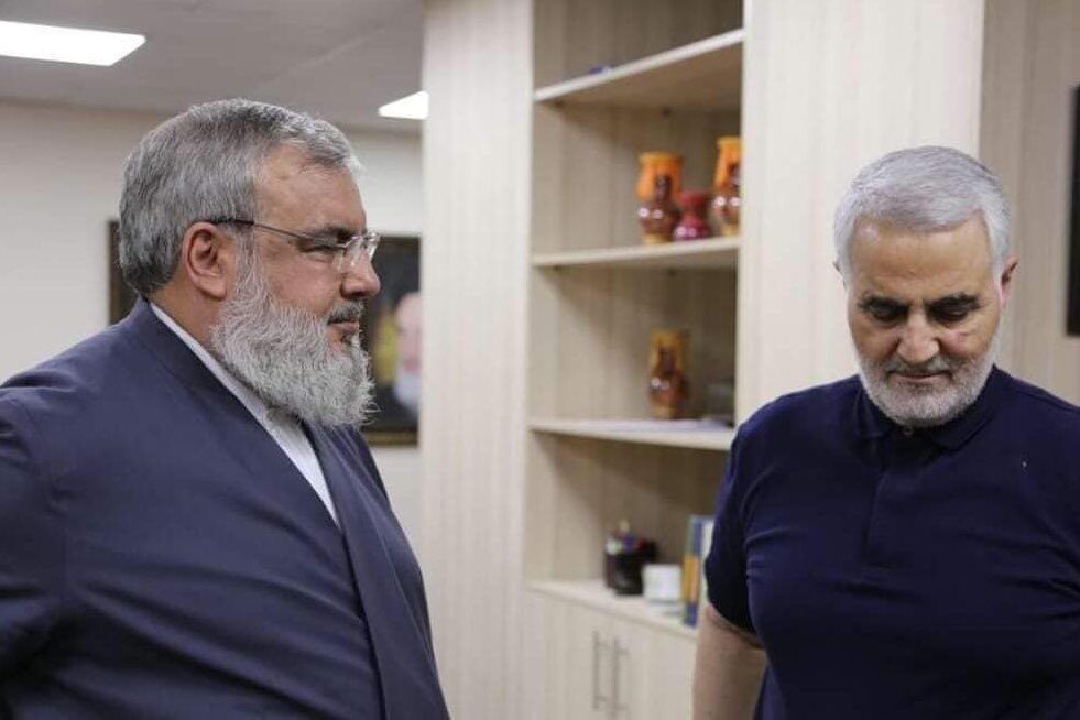 Click to enlarge Sayyed Ali Khamenei and General Soleimani