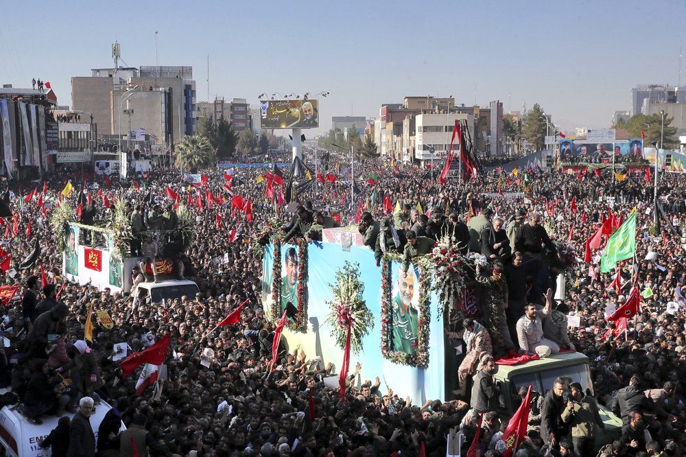 Click to enlarge soleimani funeral