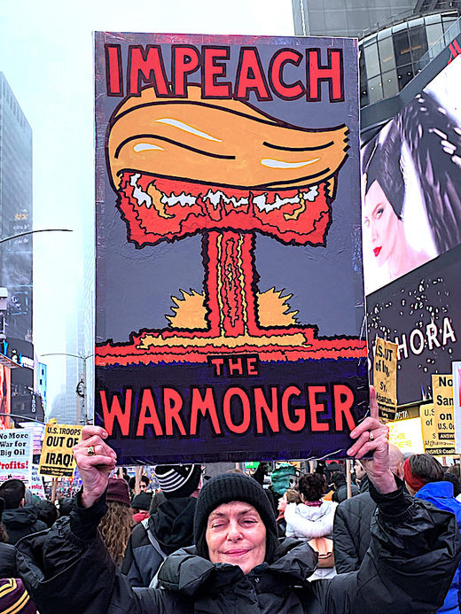 Click to enlarge Impeach sign