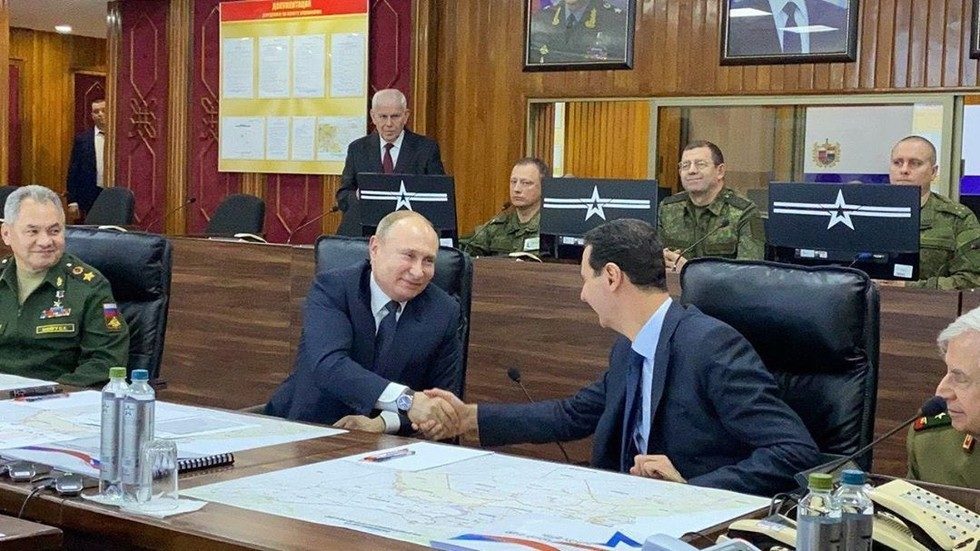 Click to enlarge Assad Putin