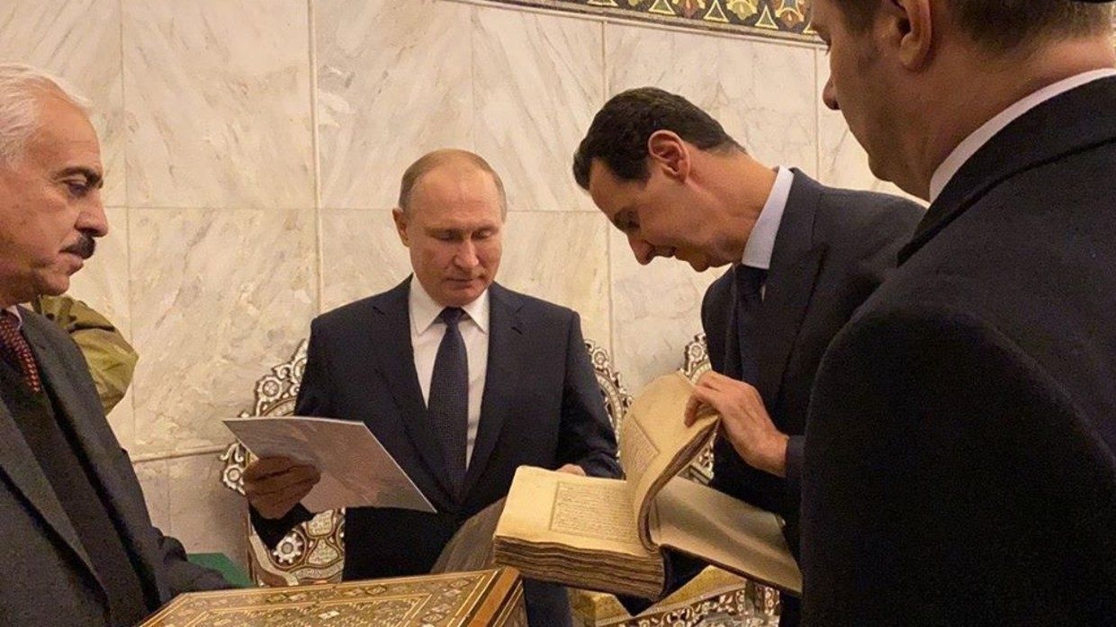 Click to enlarge putin assad syria