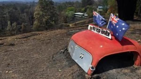 Click to enlarge bushfire, Australia