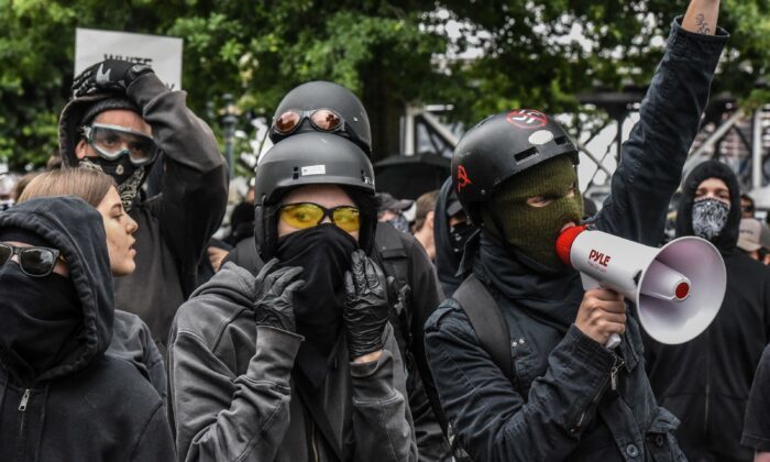 Click to enlarge Antifa Portland