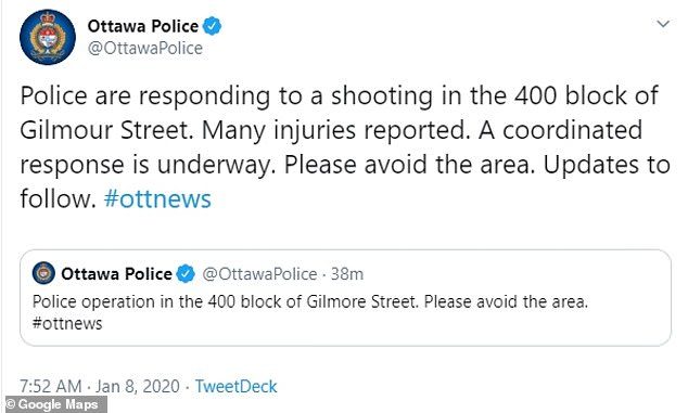 Click to enlarge ottawa shooting airbnb
