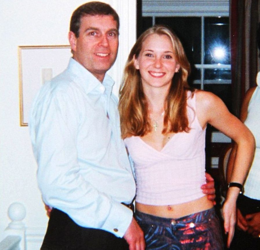Click to enlarge Prince Andrew - Virginia Roberts