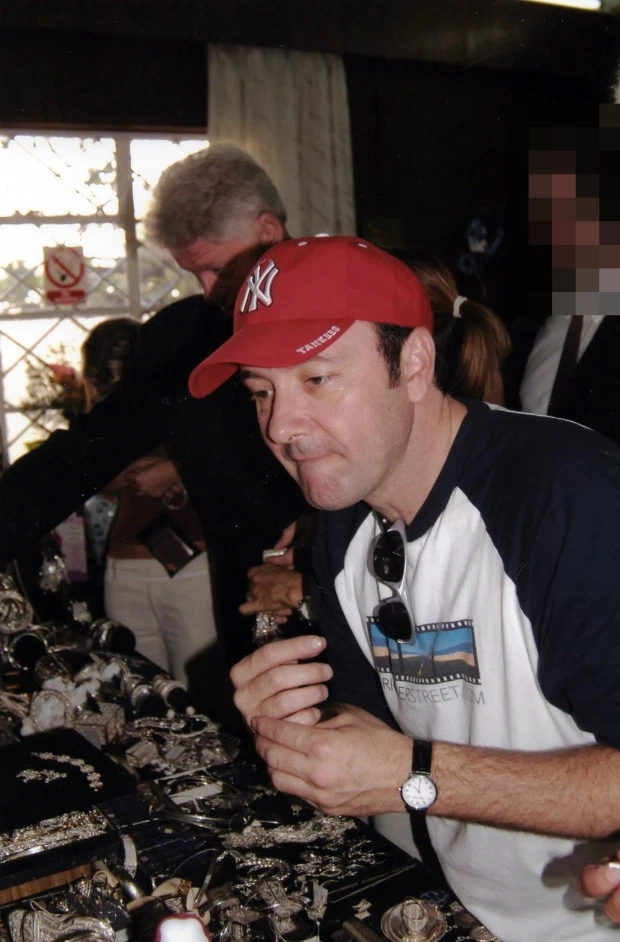 Click to enlarge Kevin Spacey - Bill clinton