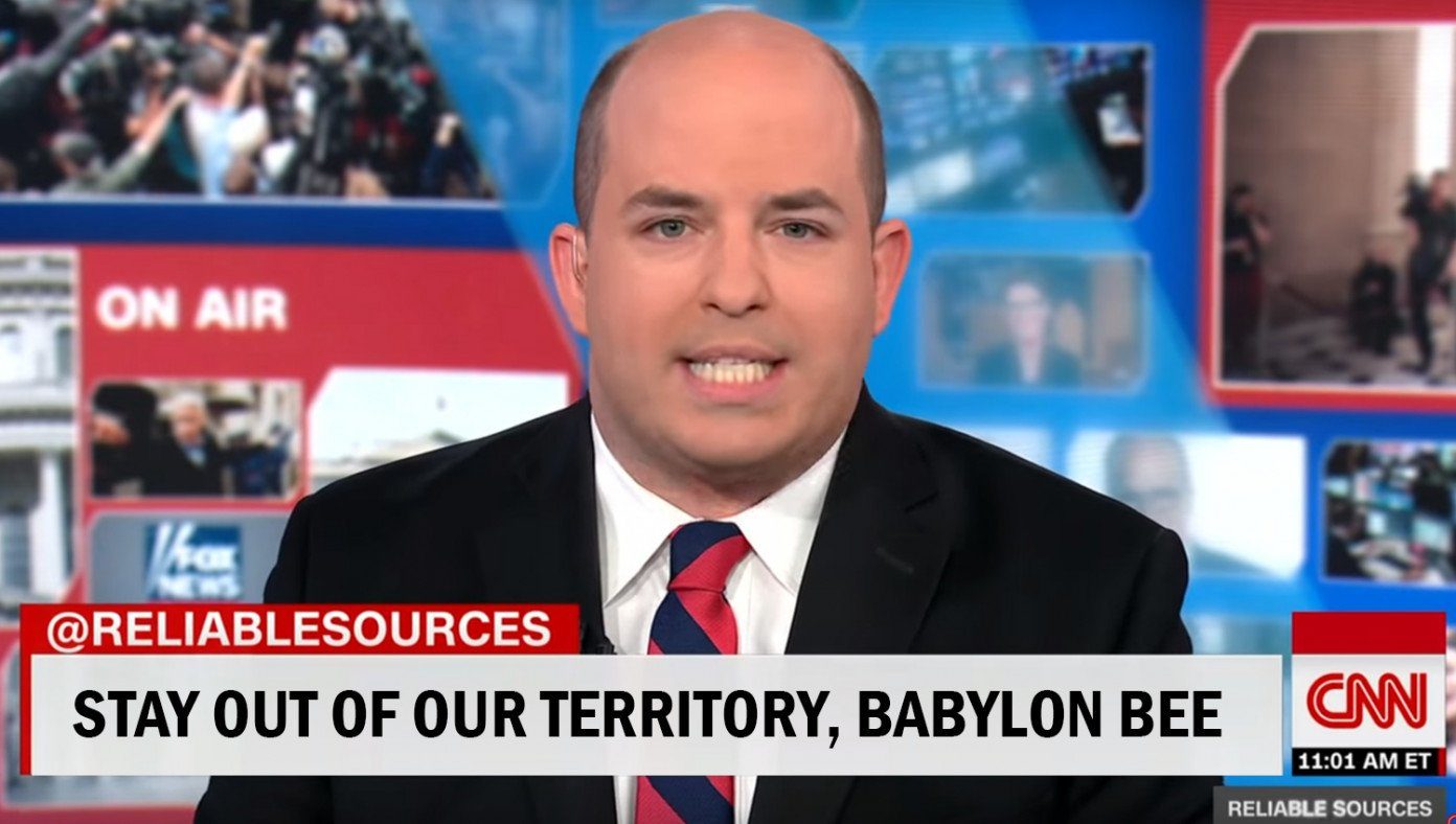 stelter CNN babylon bee