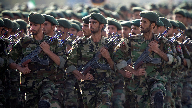 Click to enlarge Iran's Revolutionary Guards