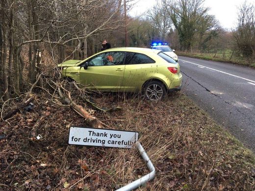 Click to enlarge Thank you for driving carefully
