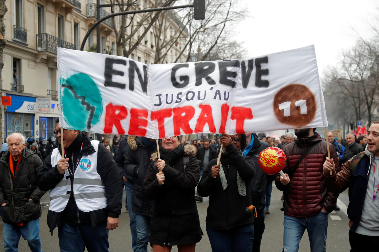 Click to enlarge France Strike
