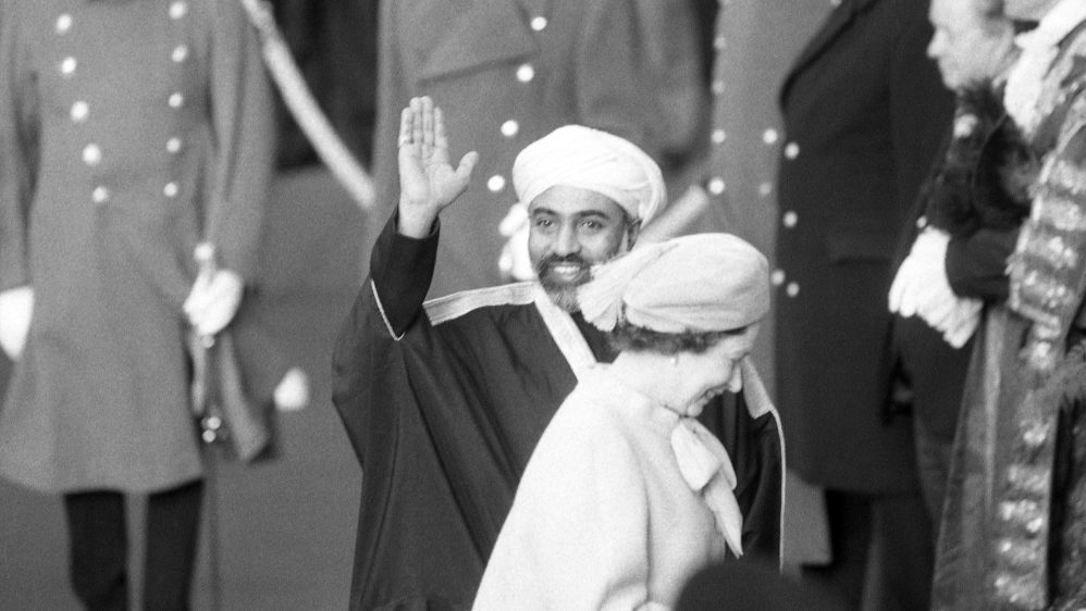 Click to enlarge Sultan Qaboos OMan Queen Elizabeth