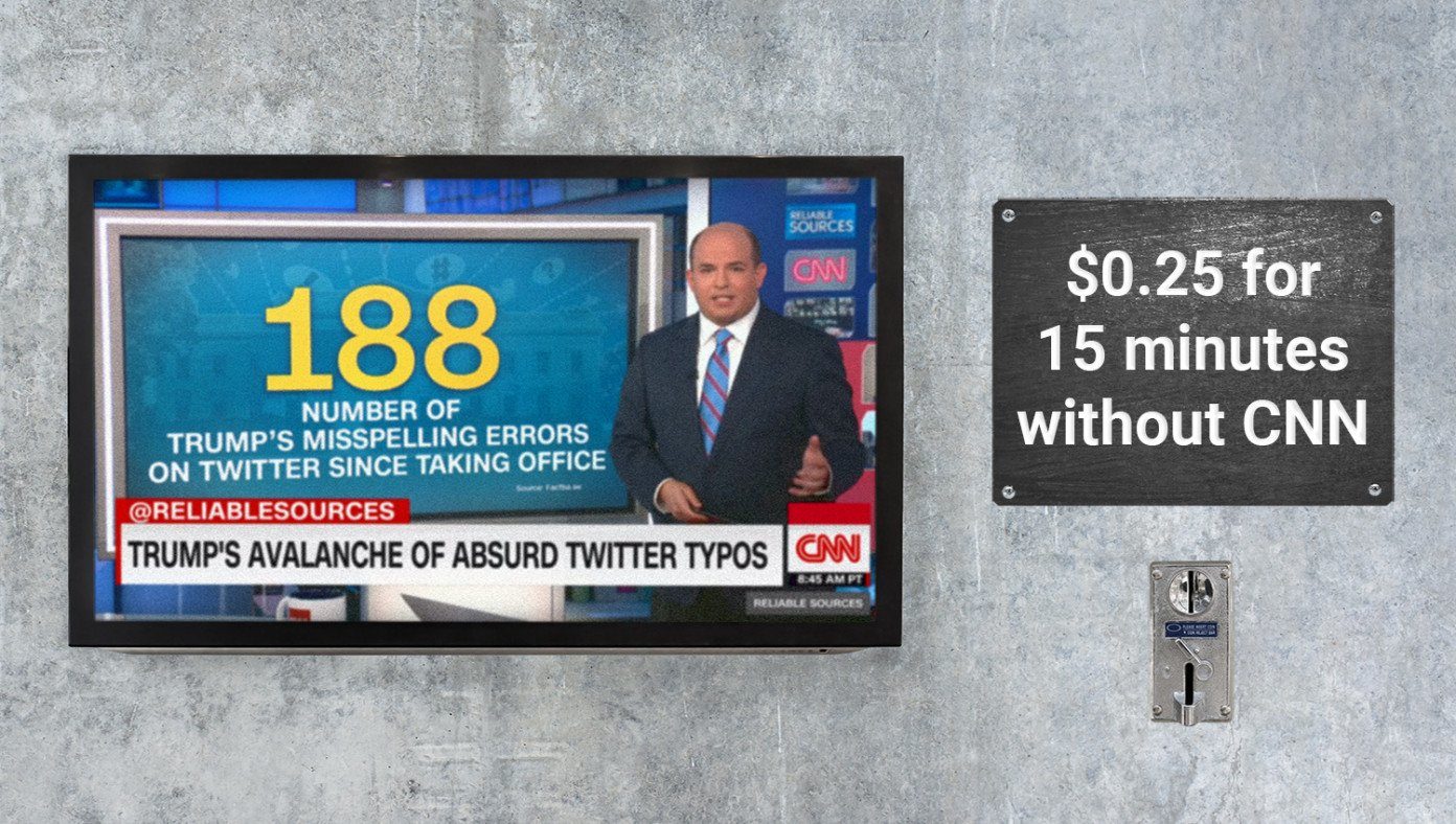 CNN satire airport fees