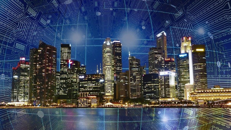 Click to enlarge China 5G city