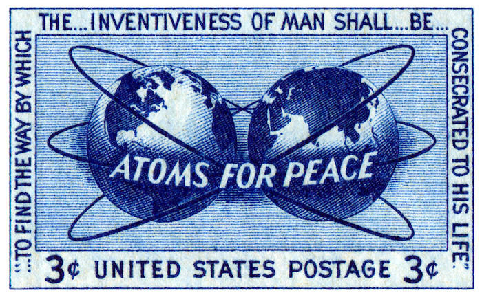 Atoms for Peace stamp