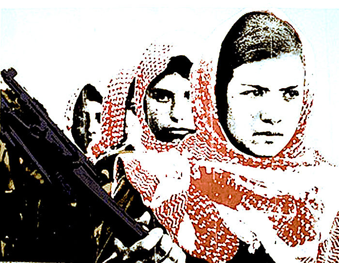 Palestinian women