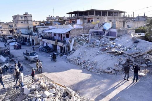 Click to enlarge damascus airstrikes syria war