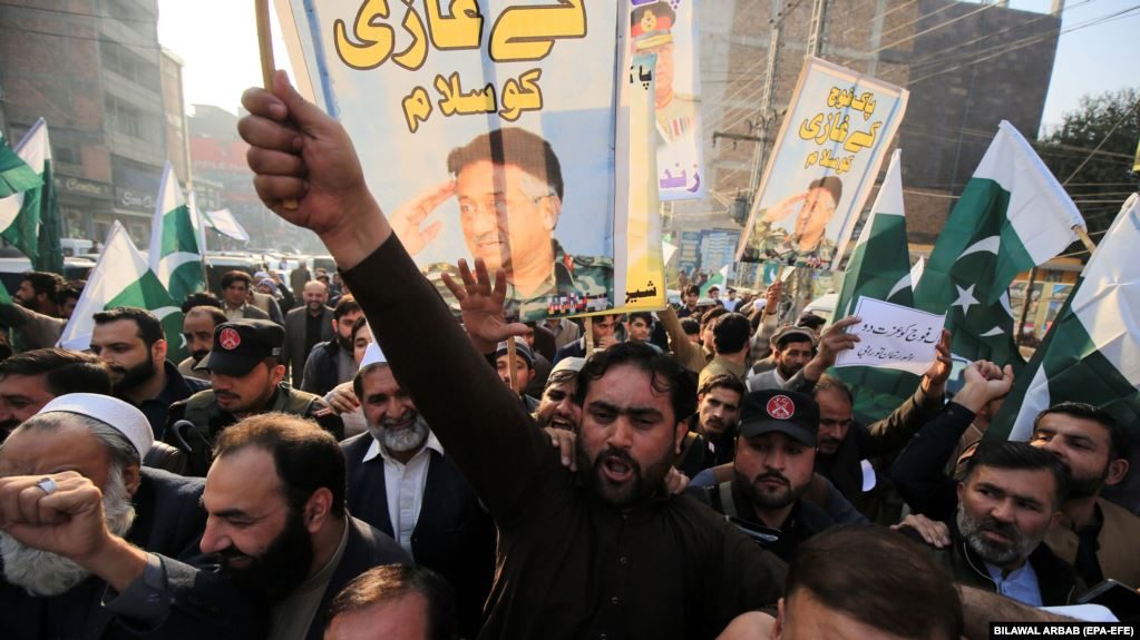 musharraf protest