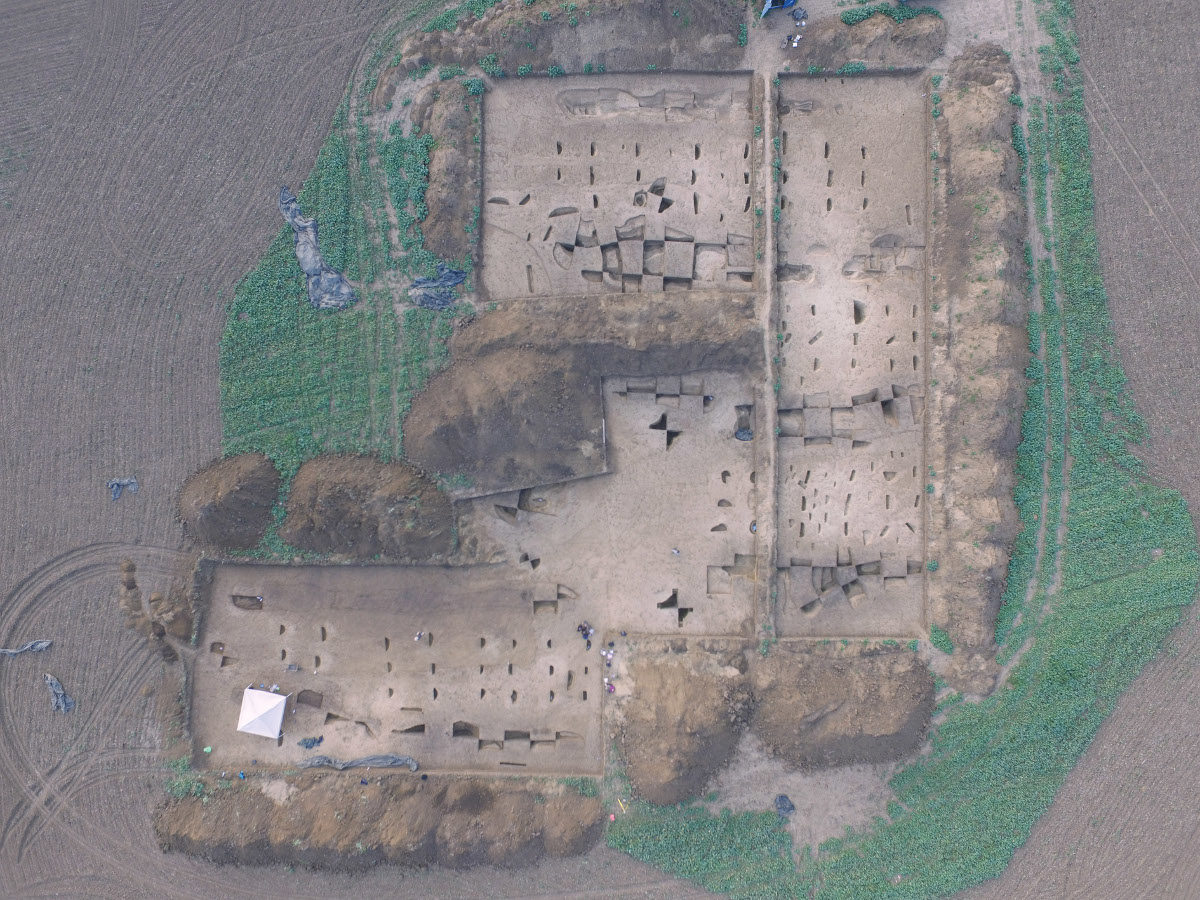 Early Neolithic settlement near Vráble in Slovakia