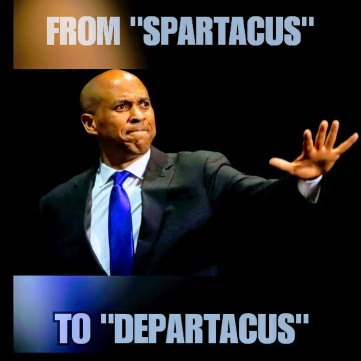 cory booker spartacus
