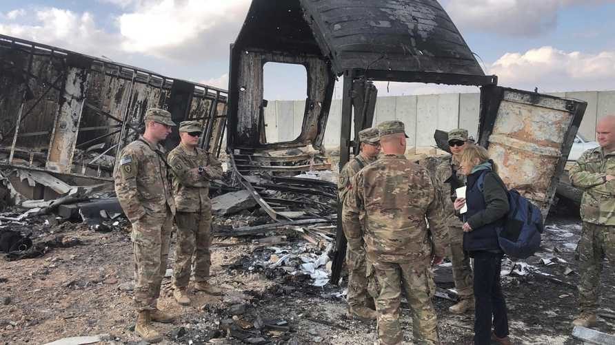 us soldiers assad airbase damage airstrikes
