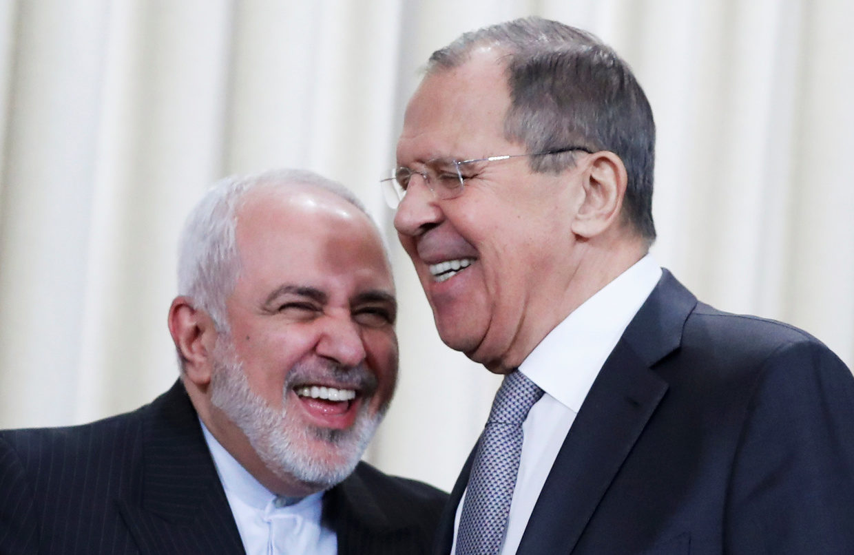 Click to enlarge Mohammad Javad Zarif - Sergei Lavrov