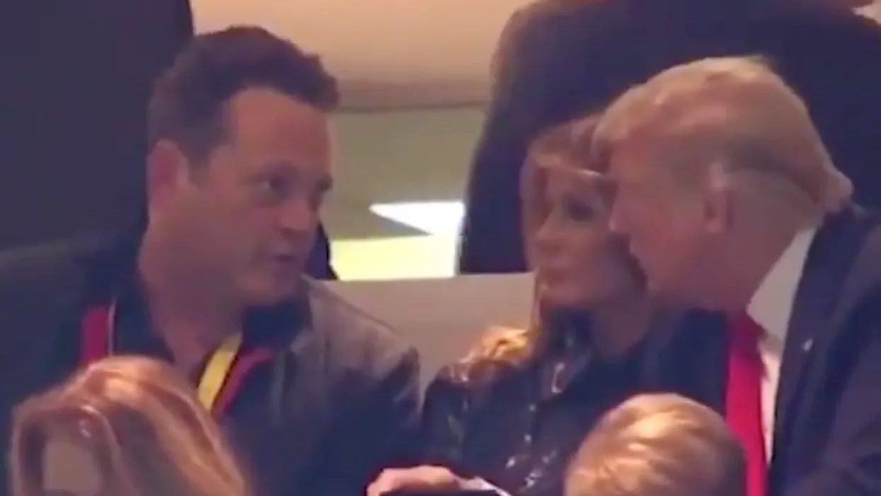 vince vaughn and trump
