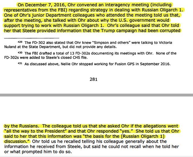 Click to enlarge bruce ohr report russiagate