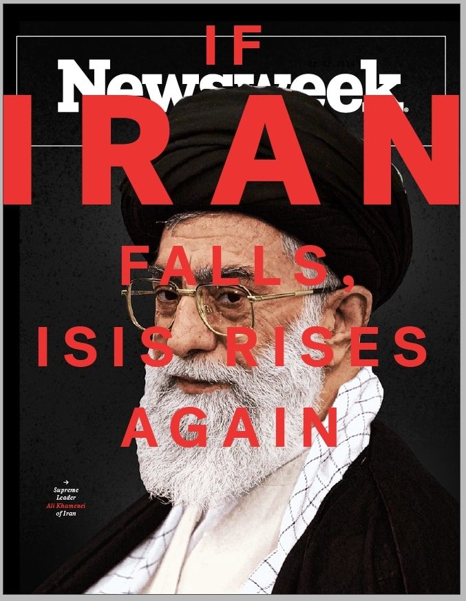 Click to enlarge newsweek cover iran