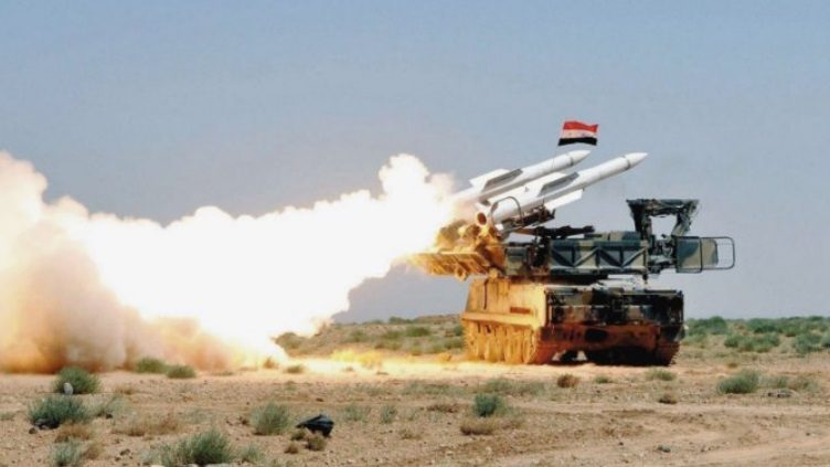 syria air defense system missile