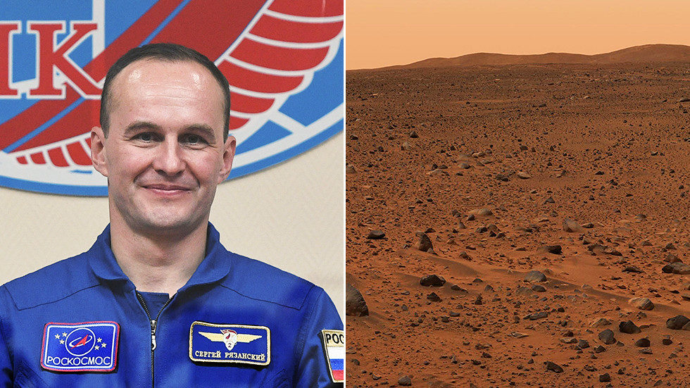 ISS flight engineer Sergei Ryazanskiy