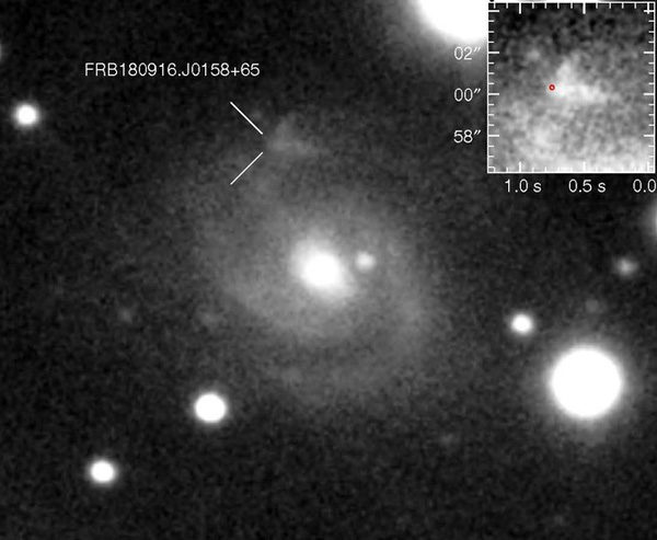 Click to enlarge Fast Radio Burst