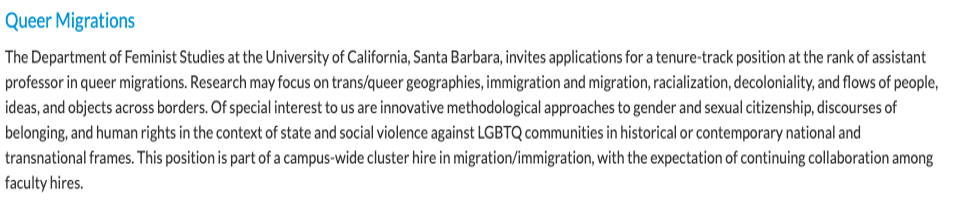 politically correct sjw woke university course queer migration
