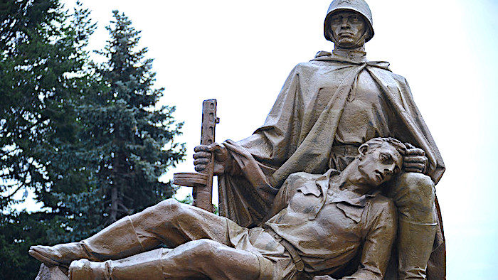 Click to enlarge Soviet war memorial