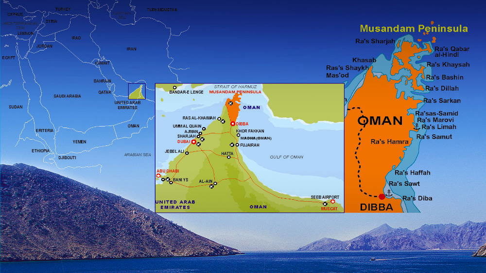 Musandam Oman iran oil