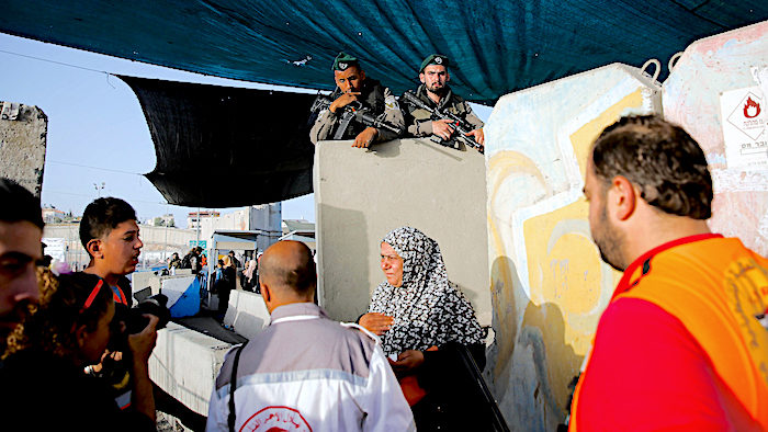 Click to enlarge Israeli Ckpoint