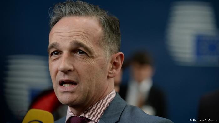 Click to enlarge German Foreign Minister Heiko Maas