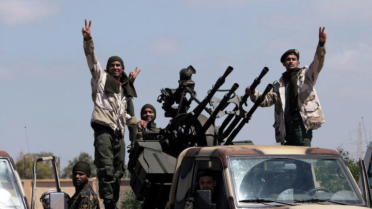 Click to enlarge Libyan National Army