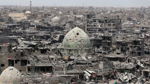 iraq city bombed