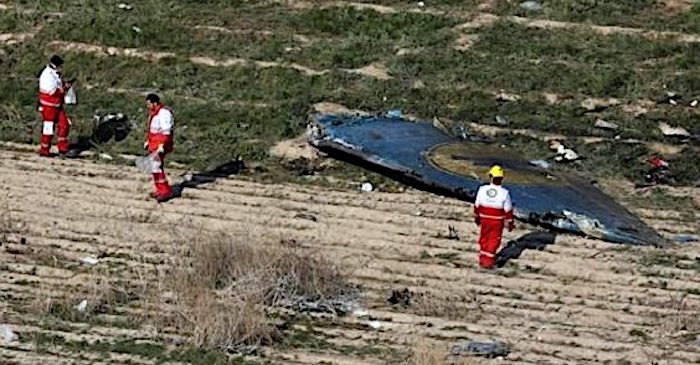Click to enlarge debris field