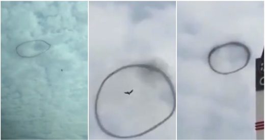 Ominous black ring-shaped 'evil-cloud' looming over Pakistan bewilders residents