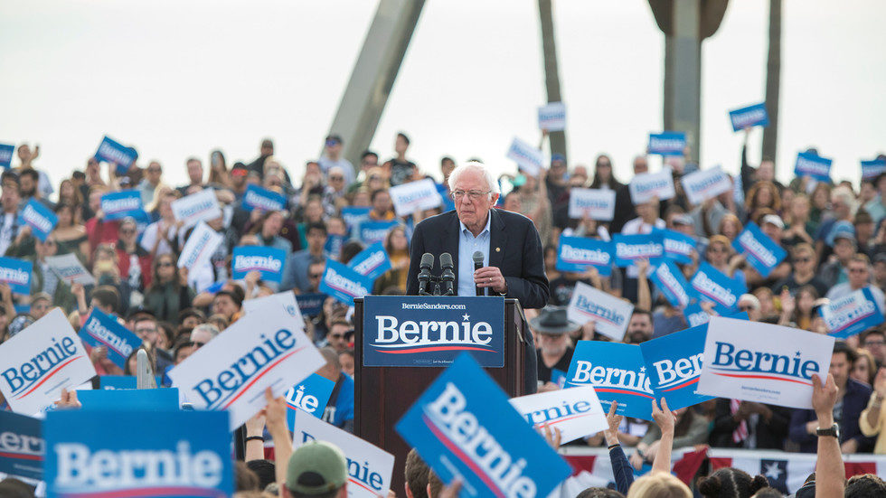 bernie sanders campaign speech