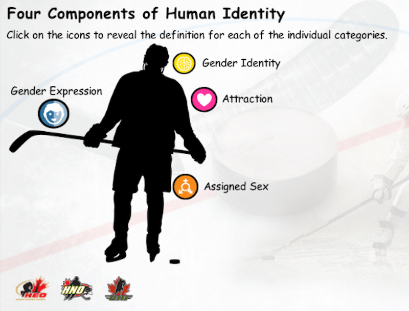 gender identity training kids hockey