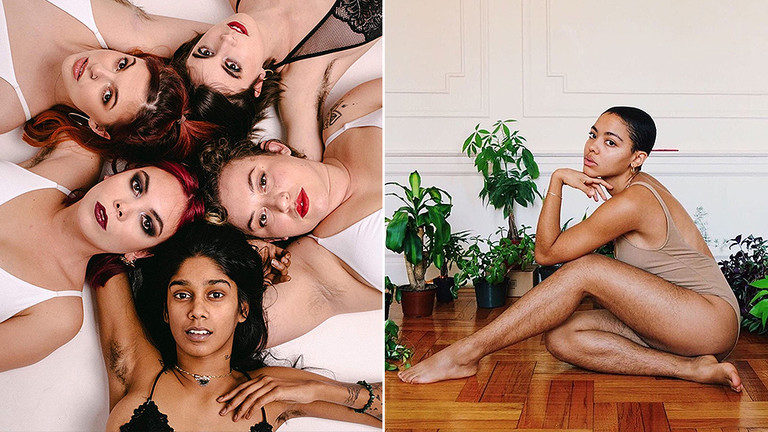 hairy women