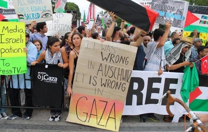 BDS protest